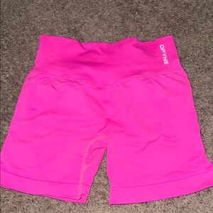 Women's Vibrant Pink Workout Shorts
